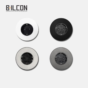 빌콘 미니 써클 원형 1구 빌트인 매입 매립콘센트 BBM11